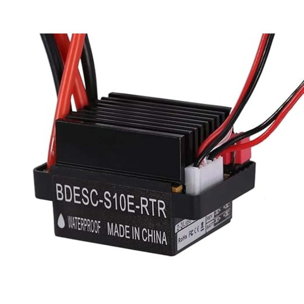 

ESC 320A Waterproof Brushed ESC Electric Speed Governor 5V/2A BEC 320A 2-3S for 1:10 Proportional RC Car Brush motor RC car boat