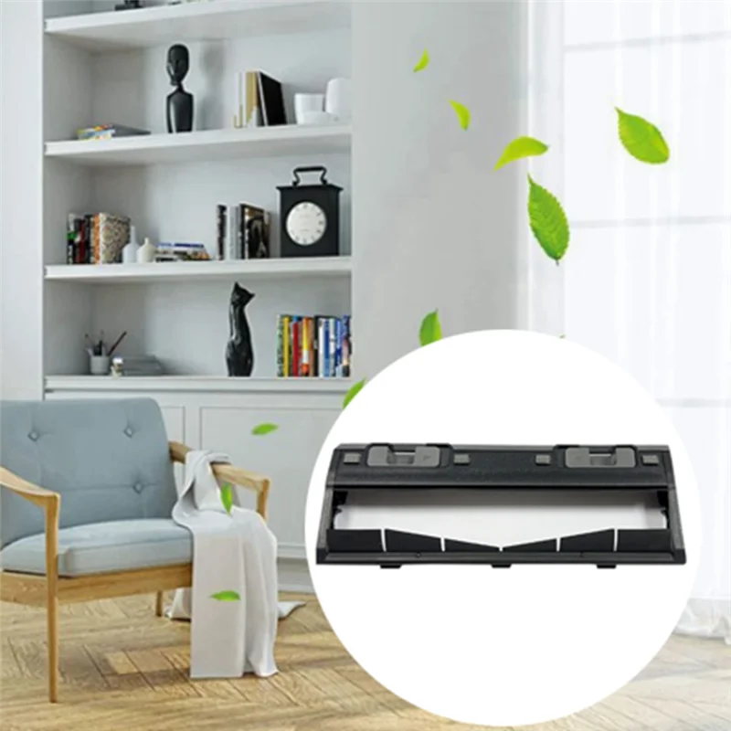 ABBK-1 조각 Ecovacs 용 메인 브러시 커버 교체 부품 Deebot X1S Pro 로봇 진공 청소기 교체 액세서리 부품
