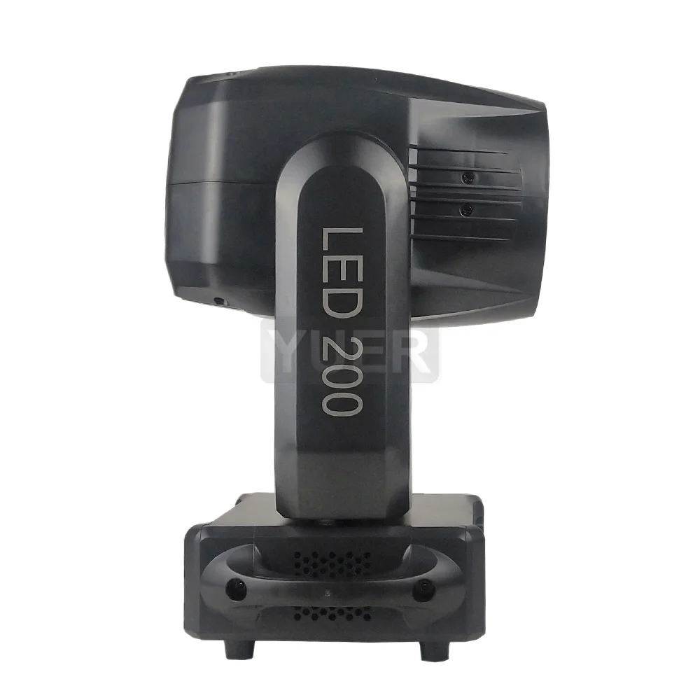 2Pcs/lot 200W LED Moving Head Light Beam Spot Wash Atomization Rainbow Effect 8+16+24 Rotating Prisms For Stage DJ Party DMX512