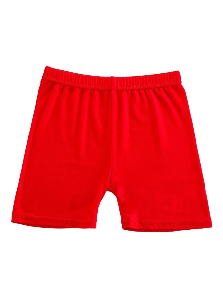 AliExpress Girls Summer Safety Leggings Cycling Pants Children Anti-emptied Stretch Solid Color Mid-rise Yoga Dancing Shorts 1PC