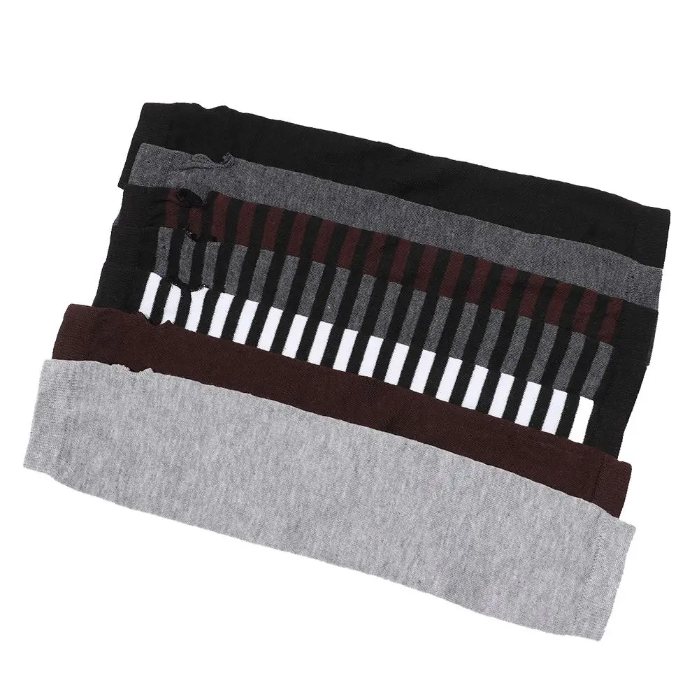 Classic Knitted Cotton Wristband Arm Warmer Handschoenen Fingerless Long Gloves Elbow Mittens
