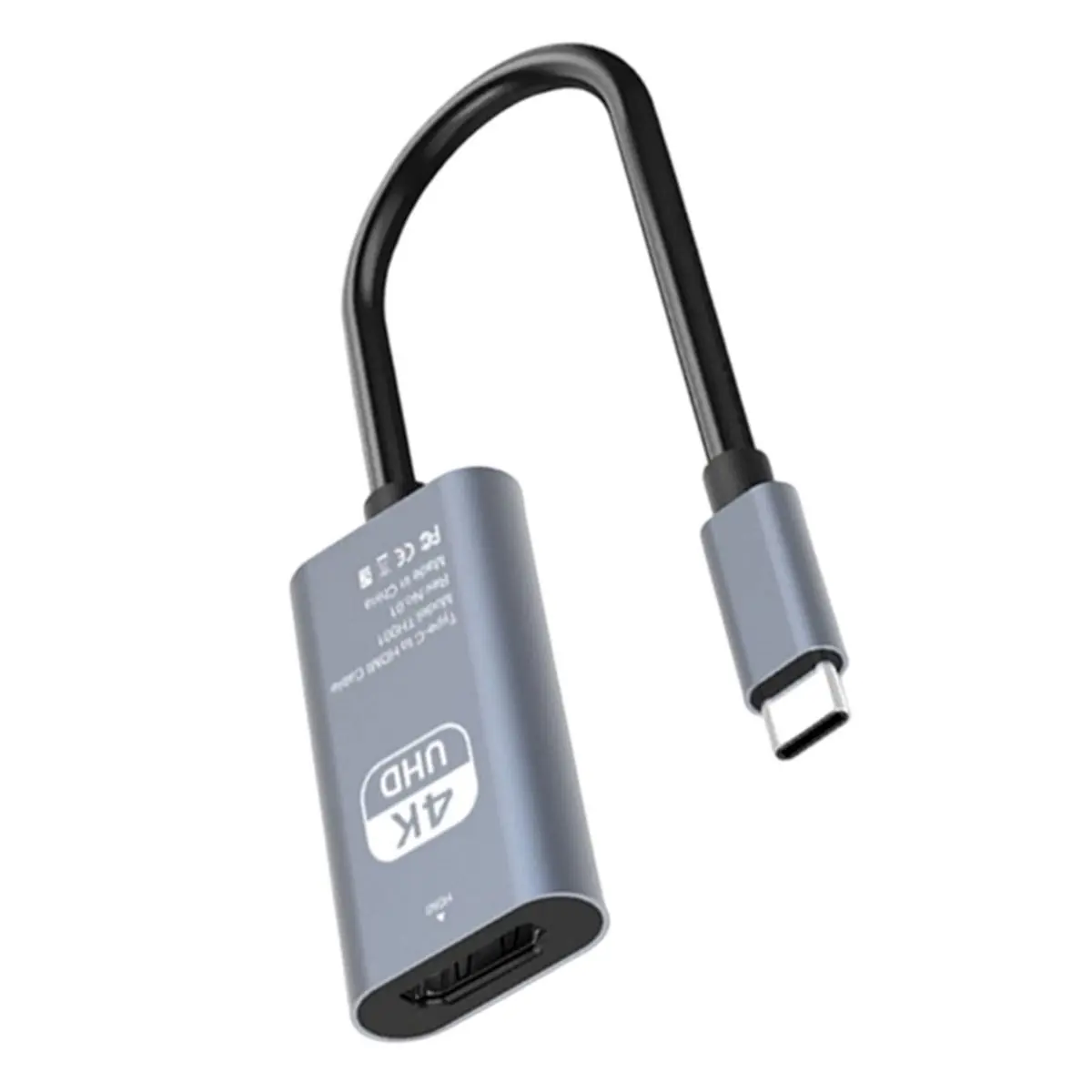 TYPE C to -Compatible 4K 30Hz HDTV Converter Adapter for Laptop Tablet TV
