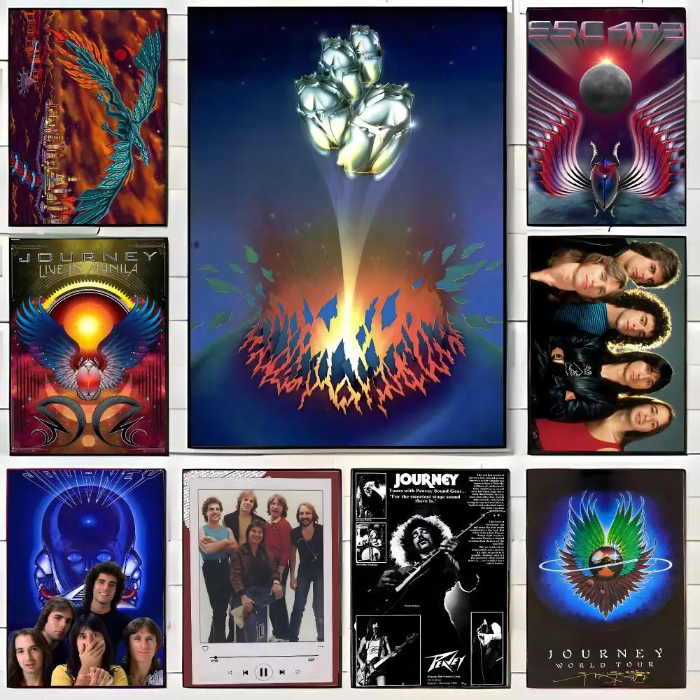 Journey Poster HD Self-Adhesive Wall Decals For Living Room & Bedroom Home Decor Gift