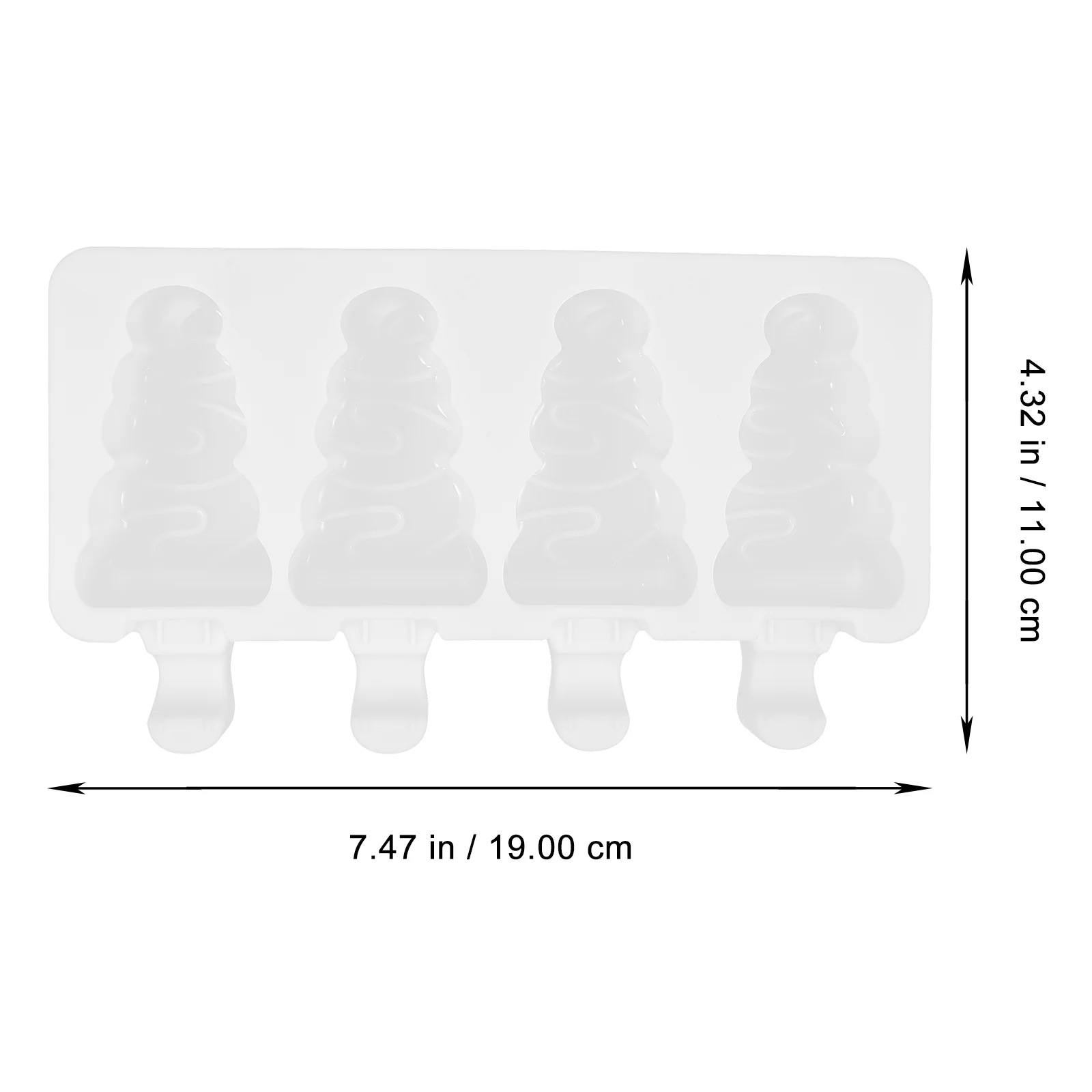 Popsicle Mold Ice Maker Machine DIY Supplies Diamond Cream Silicone Silica Gel Molds Mould