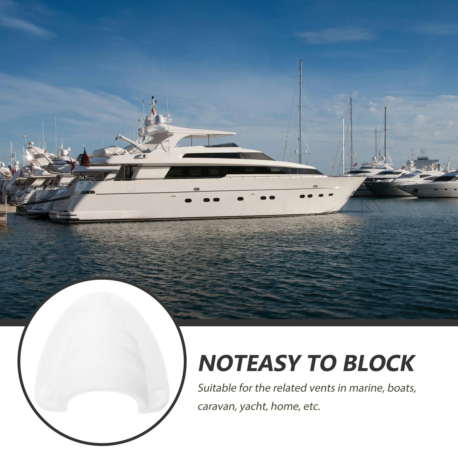 

Plastic Durable Marine Air Vent Cover High Brightness Polished Exhaust Vent Cap for Boat Yacht Wire Protector Boat Wire Cover