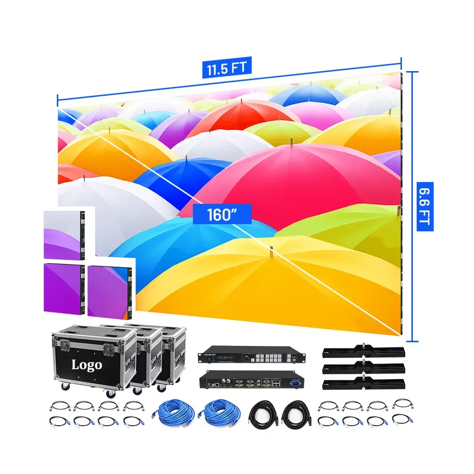Full Color Waterproof Digital LED Billboard Giant Indoor Outdoor Splicing LED Video Wall Panel