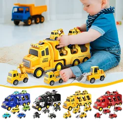 Light And Music Transport Vehicle, Children'S Toy Transport Engineering Vehicle