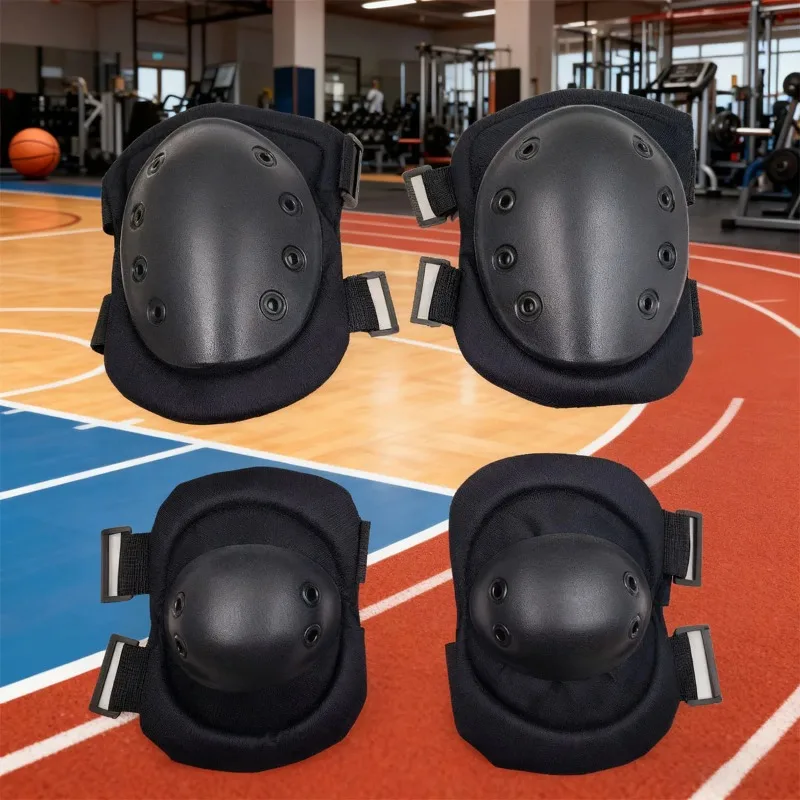 

Blackhawk Tactical Knee Pads and Elbow Pads Four-Piece Set Adjustable Outdoor Sports Anti-Collision Protective Equipment