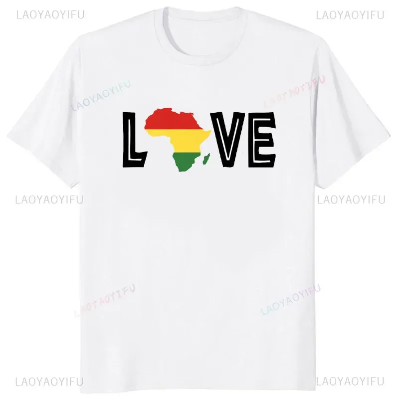 Hipster Reggae Africa Map Rasta Regae Music Vintage T Shirt Clothes 90s Hipster Short Sleeve T-shirts for Men Cotton Cool Tshirt view 4