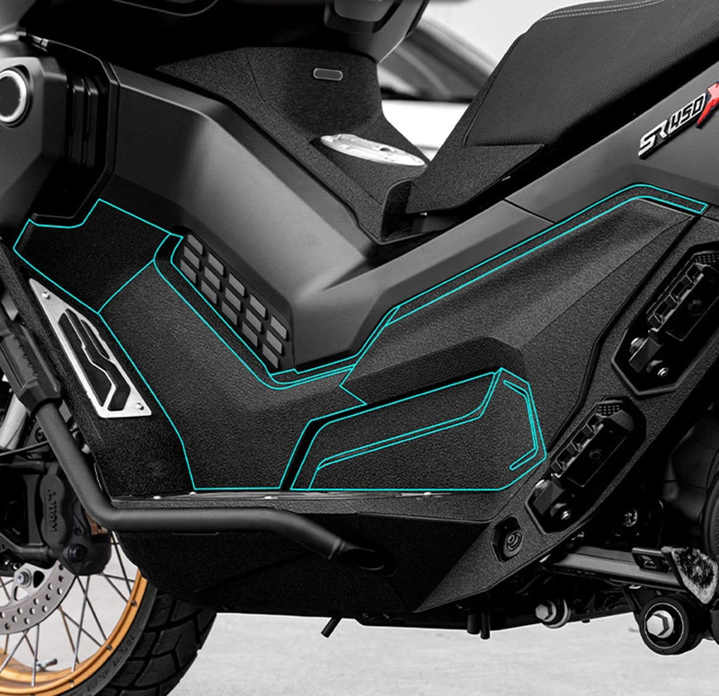 For VOGE SR450X SR 450X SR450 X Motorcycle Modified Body Protection Sticker Decal Frosted Anti-Scratch Foot Pedal Stickers