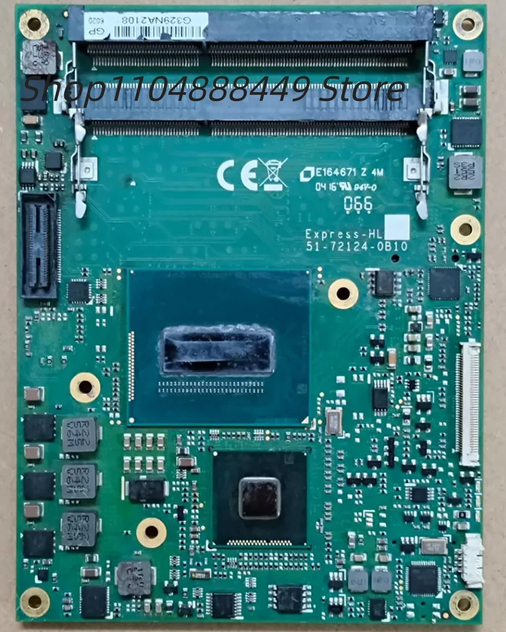 Embedded industrial control board Express-HL-i3-4100E/AG8 51-72124-0B10 ASH-HL-i3-4100E