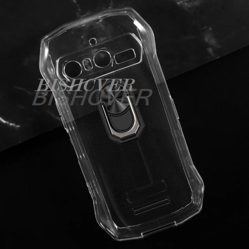 Luxury Shockproof Ring Holder For Blackview N6000 4.3" BlackviewN6000 N6000SE Case Soft Silicone TPU Protective Holder Cover