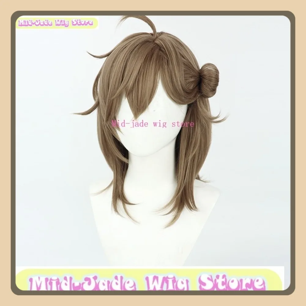 Mid-Jade Perücke Kanae Neues Outfit Cosplay Perücke Anime Spiel Rollenspiel Halloween Party Kostüm Requisiten Kunsthaar Halloween Perücke