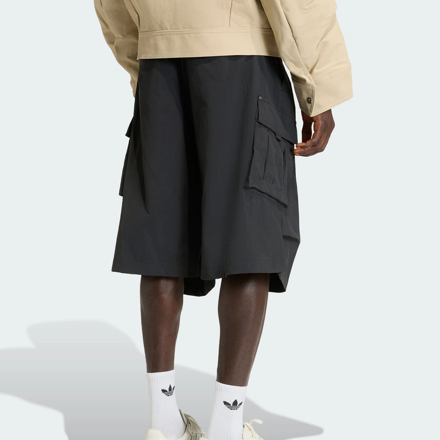 Adidas Authentic Three Leaves Men's Loose Casual Trend Skin-Friendly Shorts KD2778