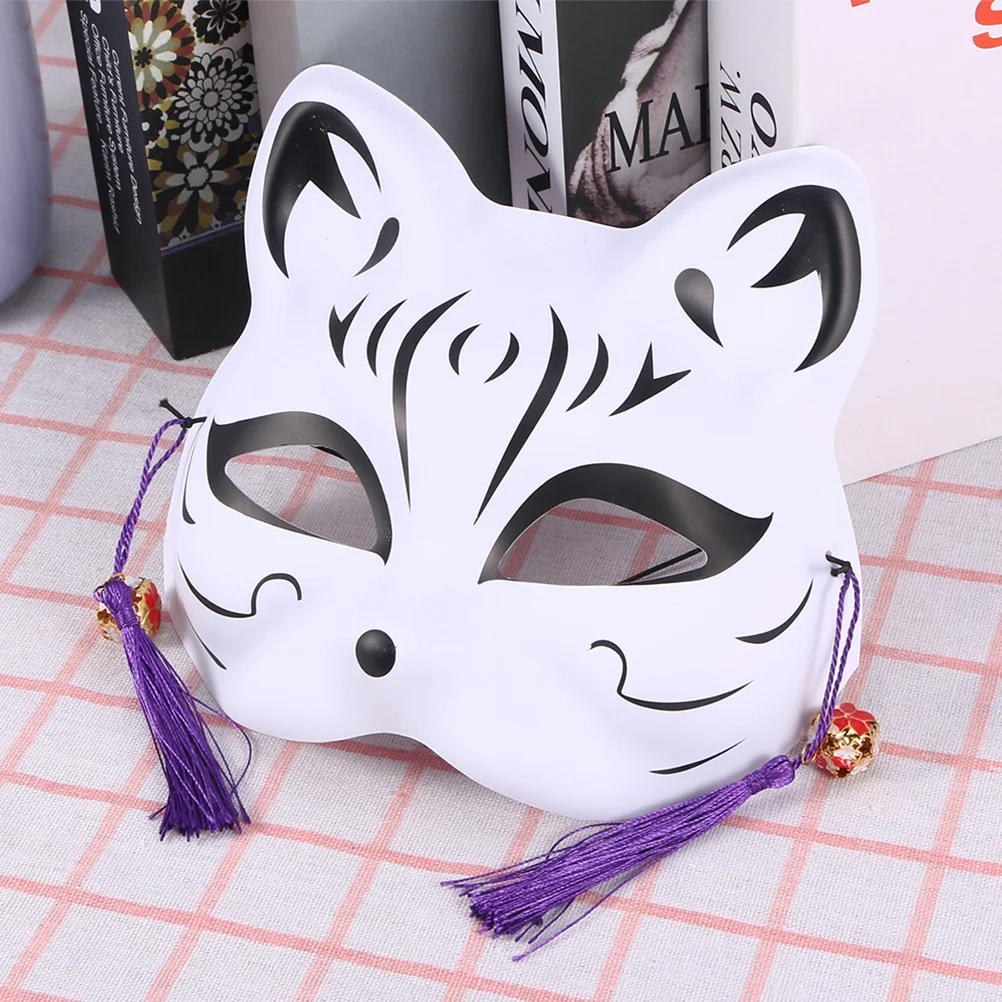 2 szt. Maski Koty Maskarada Półmaska na Bal Karnawałowy Kostium Cosplay Damskie Męskie Zwierzęce Maski Dekoracyjne na Maskaradę