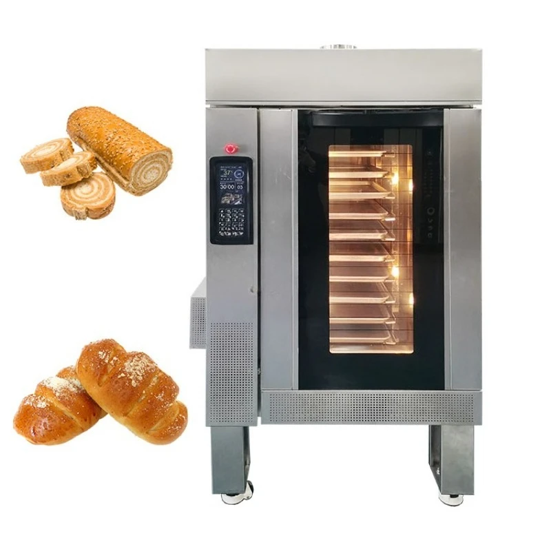 Industrial 95l 6 Layers Steam 4 Deck Infrared Gas Convection Oven Horno Rotativo De Conveccion