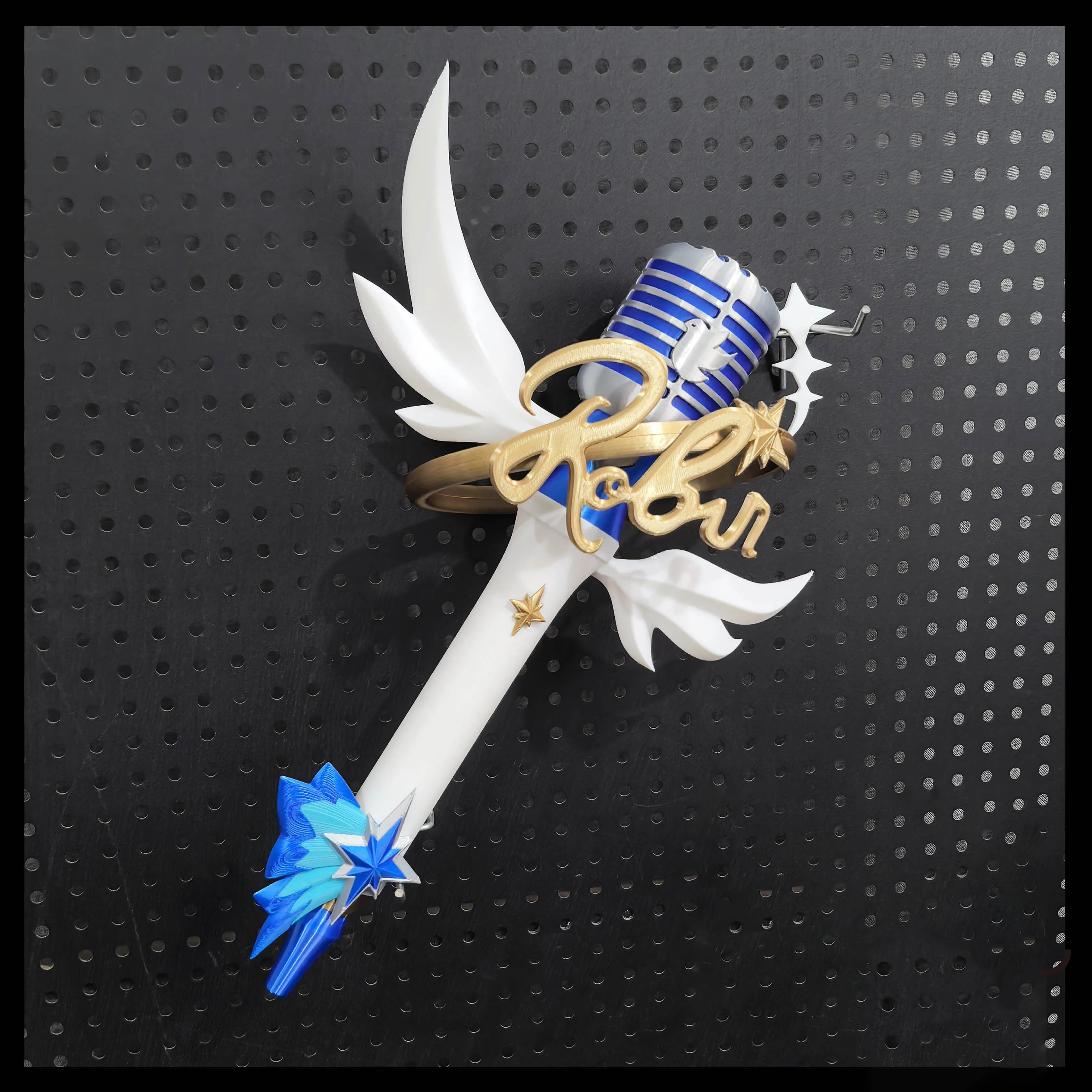 Game Honkai Star Rail Singer Robin Cosplay Prop Robin Summeretto Microphone For Hallowmas Party Adult Women Props