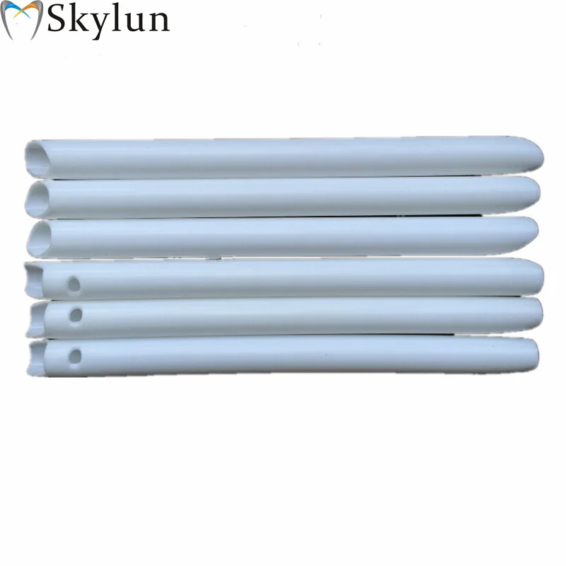 100x Dental Evacuator Tips Strong aspirator tube strong straw S-type head aspirator tube Oral supplies dental material SL405