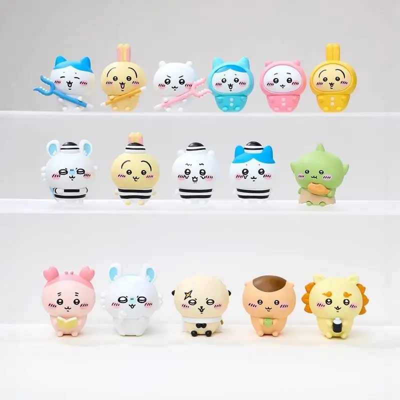

UNIPOP Authentic Chiikawa Blind Mystery Box Q Version Cute Kawaii Mini Figurines Anime Collectible Desktop Decor Gift For Fans