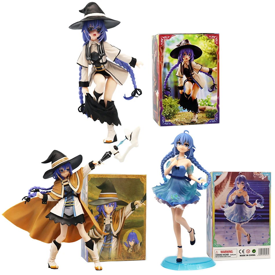 Magician Roxy Migurdia Action Figure Mushoku Tensei：Jobless Reincarnation Anime Figure PVC Adult Collection Model Doll Toys