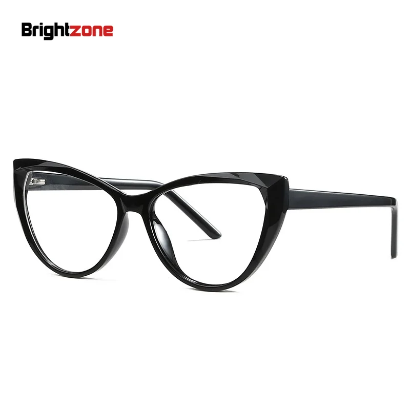 

Hot Sale TR90 Cateye Eyeglasses Frames Tmall Optik Women Prescription Optical Transparent Glasses Spectacle Frame Oculos De Grau