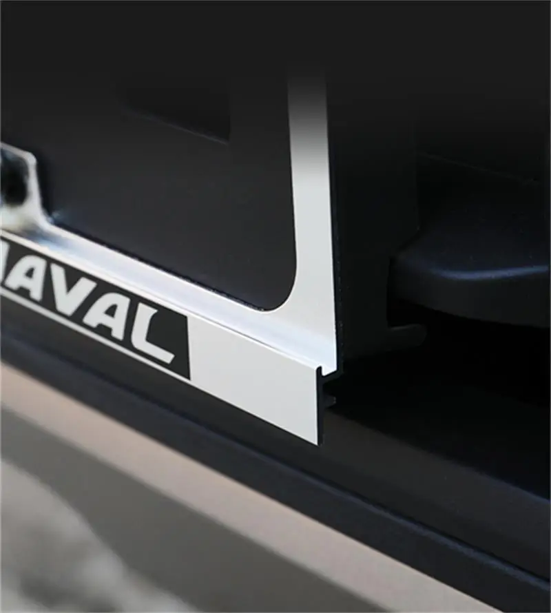 FOR HAVAL DARGO new traffic regulation license plate frame license plate frame frame aluminum alloy car license plate holder