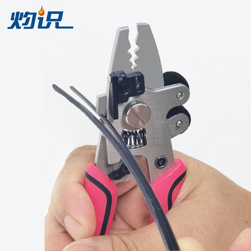 New Arrival Signalfire Pliers 9-in-1 Fiber Optic Stripping Pliers Miller Pliers Professional FTTH Fiber Networks Tool