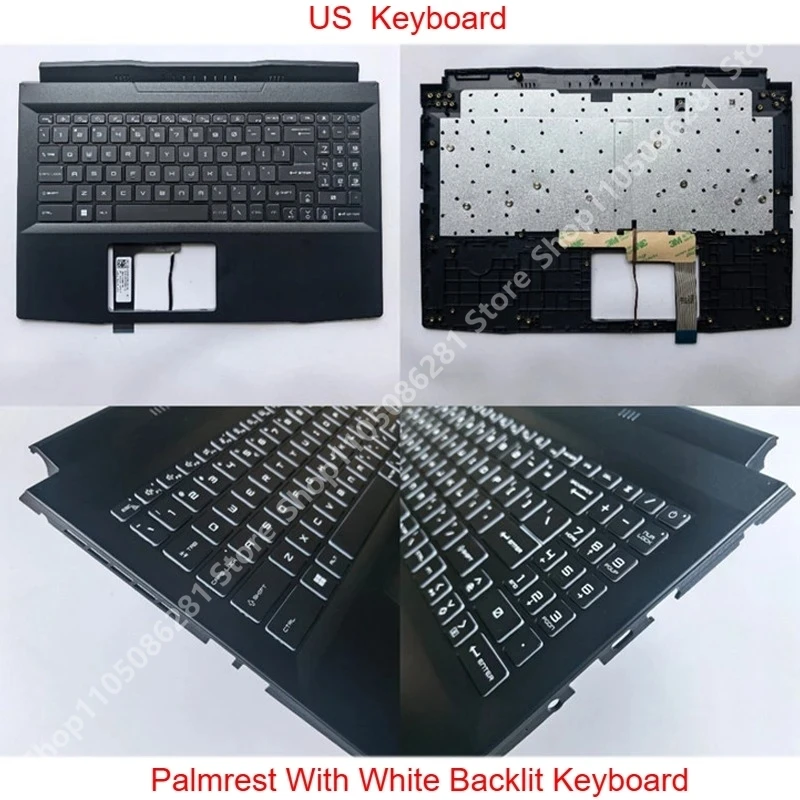 For Katana GF66 MS-1581 MS-1582 11UE 11UG 11UC 11UD 11UCX  Laptop Keyboard Deck with Keyboard with backlit New replacement parts