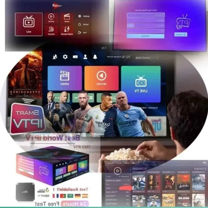 Estable IPTV Europa 4K Android TV Box 8G 128G Compatible con iOS PC Smart TV MAG XXX M3U Line Premium