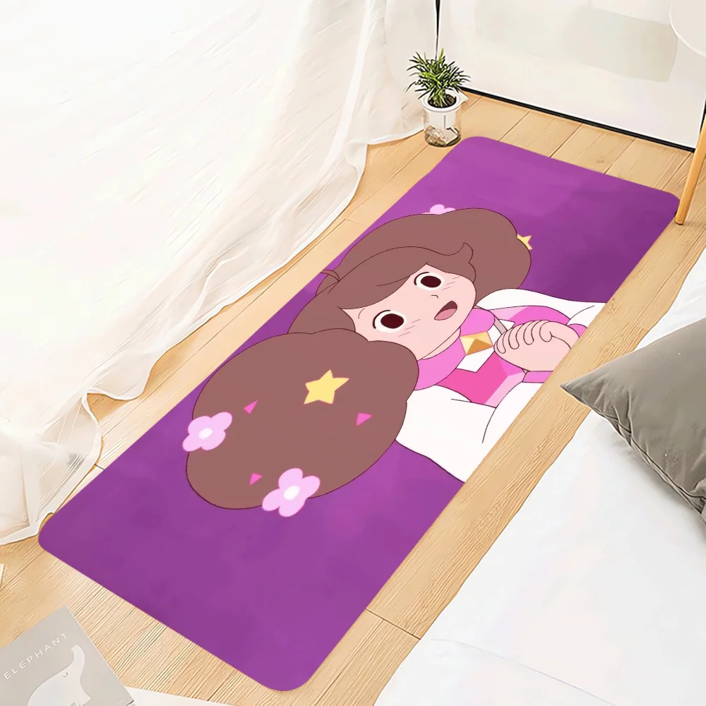 Bedroom Carpet for Kitchen Bee and Puppycat Cat Entrance Door Doormat Room Mats Bath Mat Balcony Super Absorbent Bathroom Rug