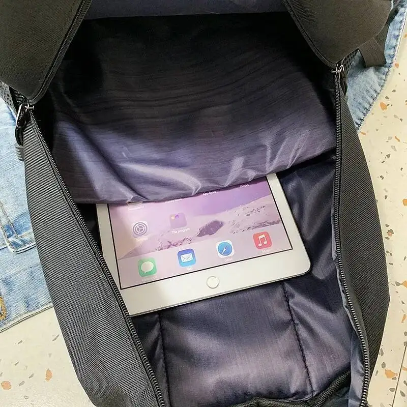 Plecak studencki na rok 2025, duża pojemność, plecak biznesowy, męski, modny, prosty plecak na laptopa.