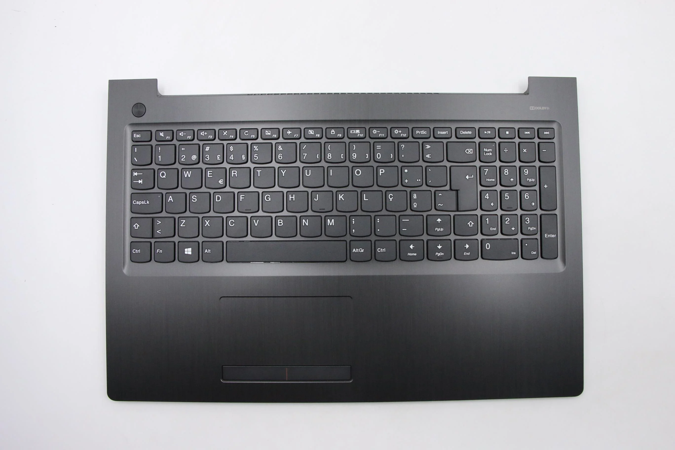 

PT Portuguese Keyboard With Palmrest Upper Case Touchpad for Lenovo Ideapad 510 15ISK 15IKB 310 15ABR 15IAP 15 Laptop 5CB0L81566