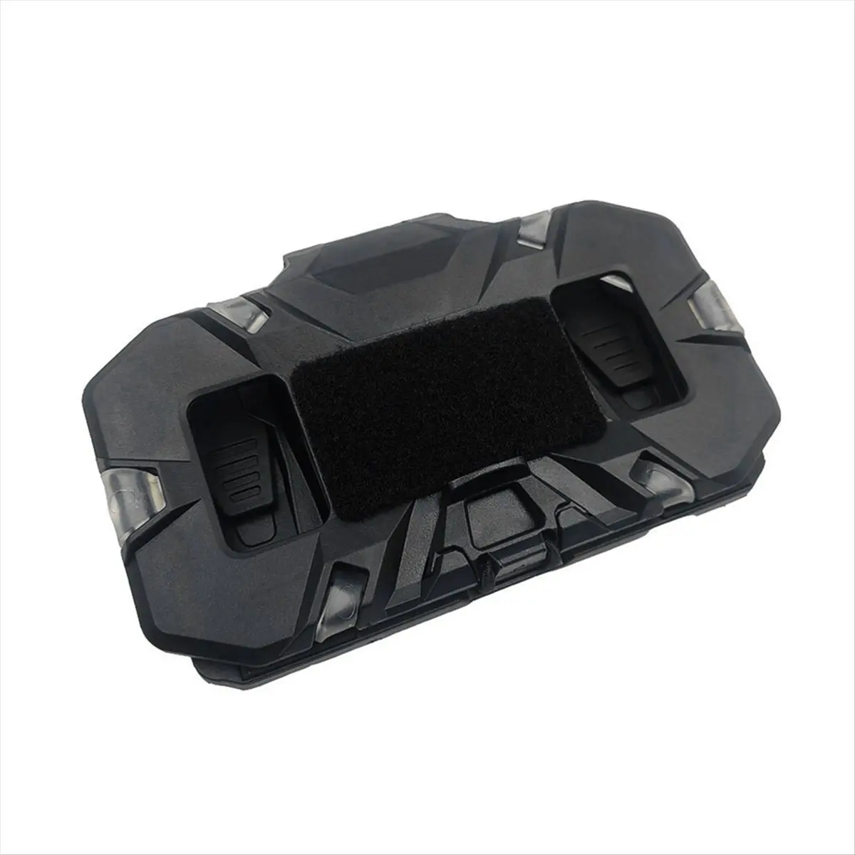 ABJV Portable Phones Folded Stand Chest Mobile Phone Navigation Folding Board Outdoor Plate Folding Phone Holder Black