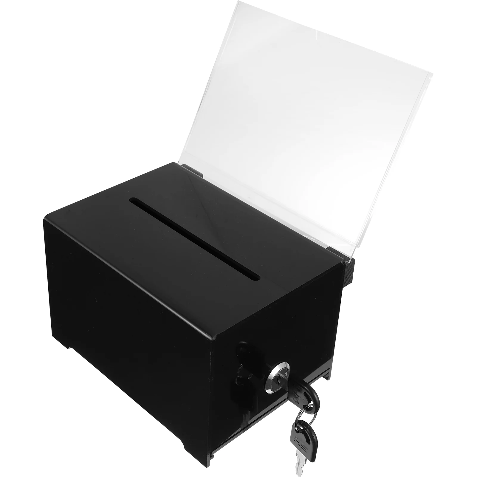 

Voting Box with Lock Donation Box for Fundraising Suggestion Box Ballot Comment Box