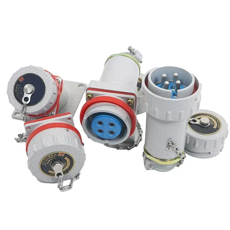 Customizable Non-sparking Explosion Proof Connector 60A 100A 150A 200A 300A Explosion Proof Plug Socket