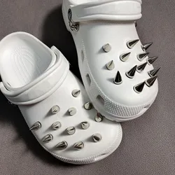 Sapato Fivela Rebite com Estilo Punk, Encantos da Sapata, Estilo Punk, Acessórios, DIY Sapatos Decorações, Moda