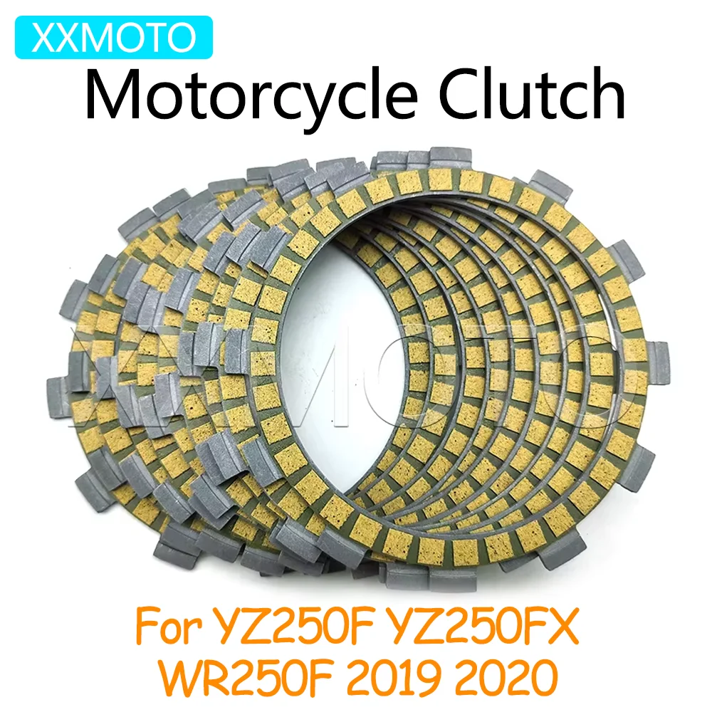 

For YAMAHA YZ250F YZ250FX YZ 250F 250FX WR250F WR 250F 2019 2020 Motorcycle Clutch Plates Friction Disc Kits Accessories