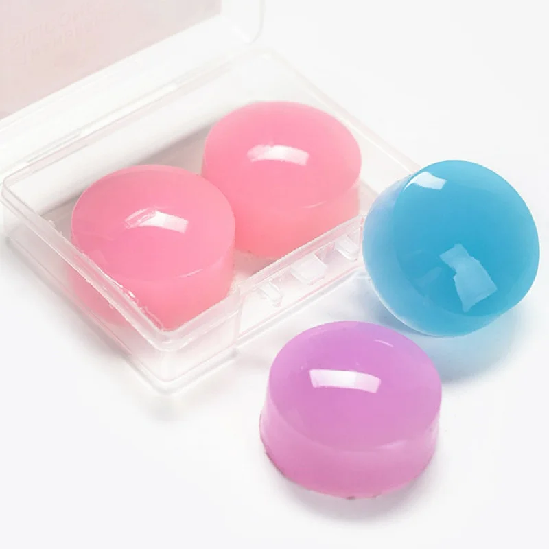 프랑스 팁 네일 스탬프 네일 아트 키트, 투명 실리콘 네일 긴 짧은 젤리 스탬퍼 스크래치 스탬퍼 키트, 프랑스 매니큐어 홈, 4 개