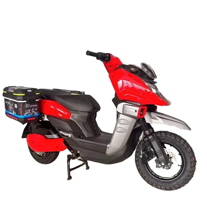 

New Design TANK500 High Speed 80km/h Electric Motorcycle Lithium with Disc Brake Motor