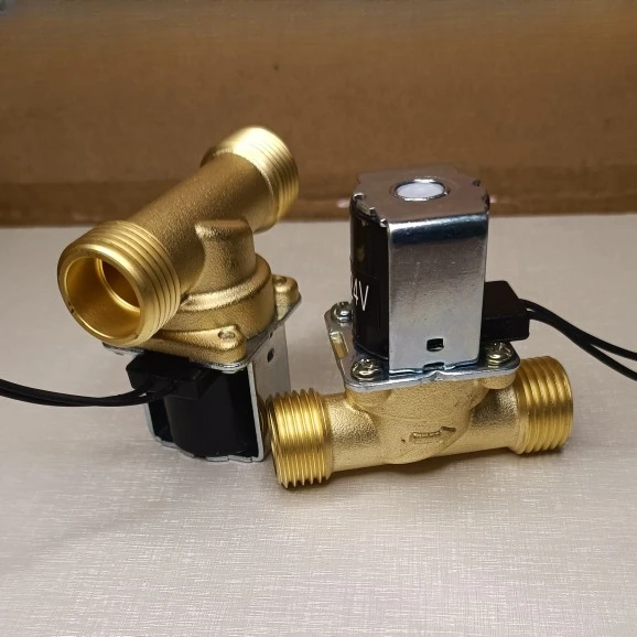 

Normally closed solenoid valve DC12V 24V AC220V inlet 1/2 3/4