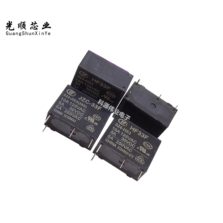 HF/ JZC-33F-024-HS3 HF33F 4Pin 24V