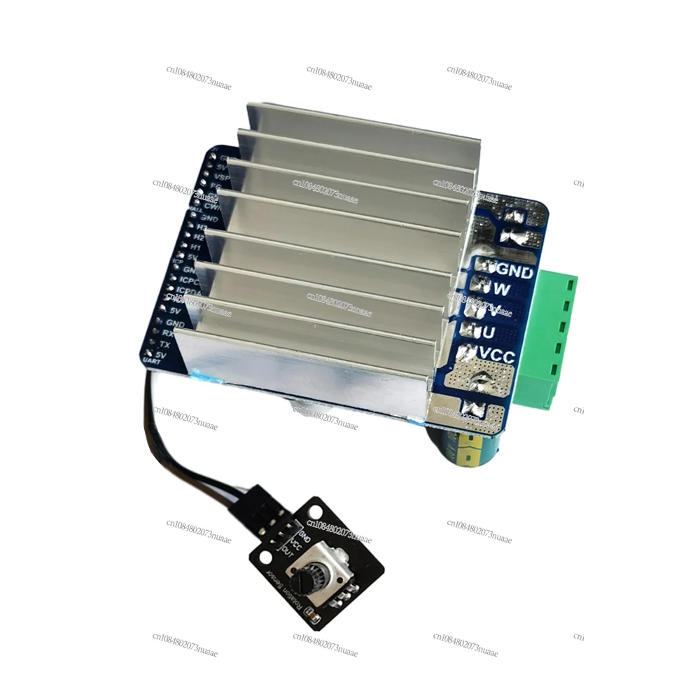 

DC 6-80V BLDC Three Phase DC Brushless Motor Controller PWM High Power 1600W 20A Hall Motor Control Driver Board Motor Regulator