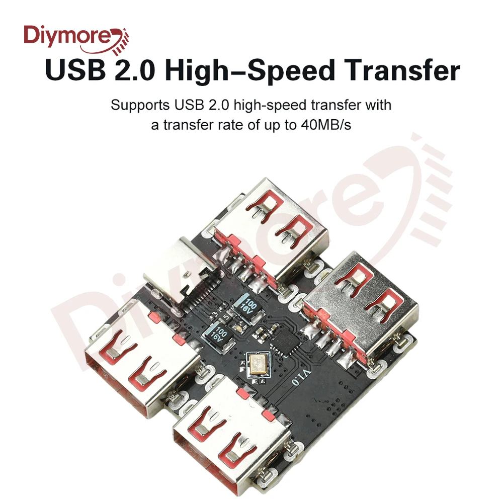 XL334P4 USB2.0 4-Po…