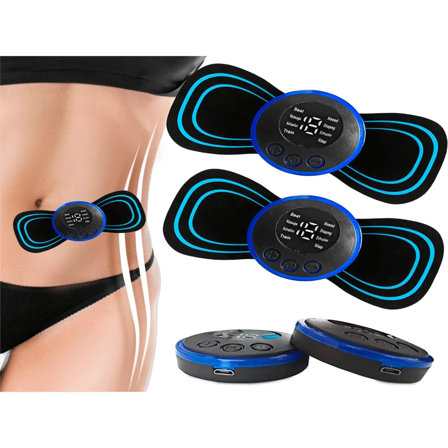 MS الرقبة تمتد ملصق الظهر مدلك ملصق تحفيز العضلات نبض ملصق اللياقة البدنية تدليك الرقبة الجسم ، تدليك الاسترخاء أيضا