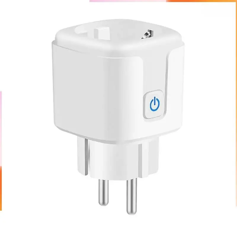 A92Z Matter Wifi 16A Smart Socket 16A Wifi Smart Plug With Power Monitoring APP Remote Control Works With Alexa Google EU Plug