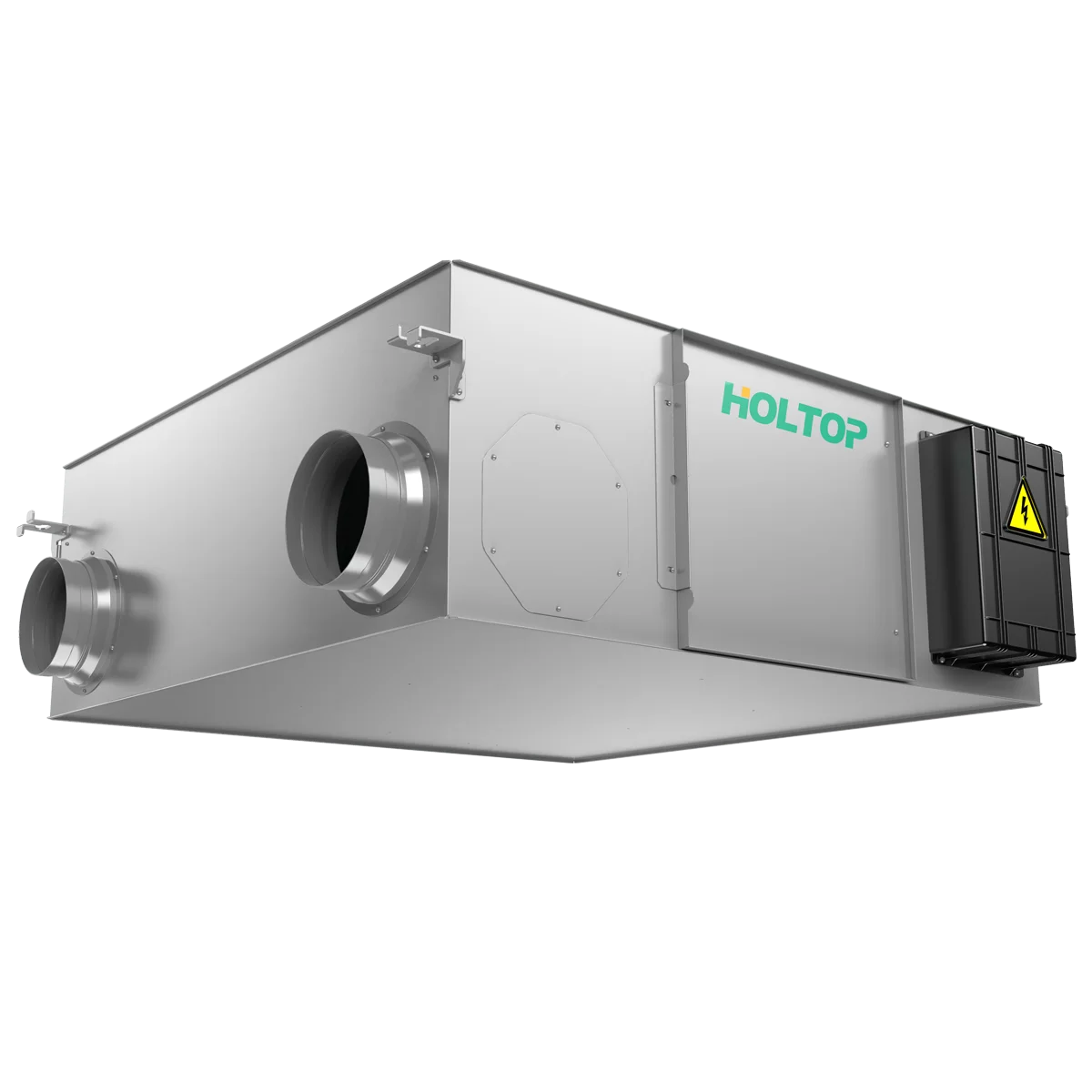 90% High Efficiency Ceiling Energy Recovery Ventilator Timer CO2 Sensor WIFI Control Heat Recovery Ventilation System