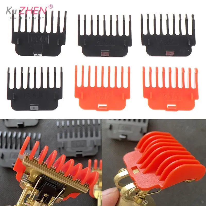 For T9 Hair Clipper Guards Guide Combs Trimmer Cutting Guides Styling Tools Attachment Compatible 1.5mm 2mm 3mm 4mm 6mm 9mm