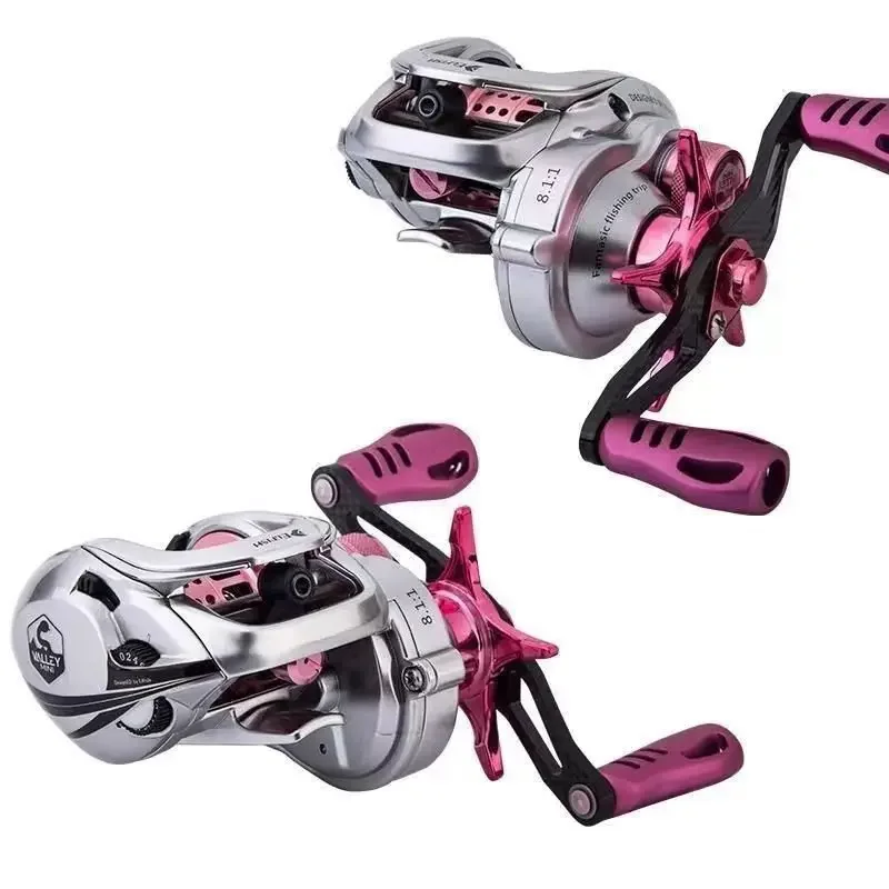 Valley mini ultra-light pan-use long-throw wheel perch mouth high-speed ratio micro-object water drop wheel mandarin