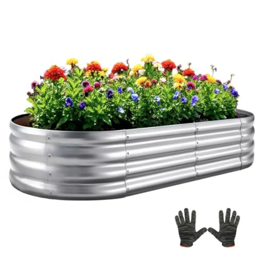 

Оцинкованный комплект для грядок 6X3X1 для овощей/трав/цветов