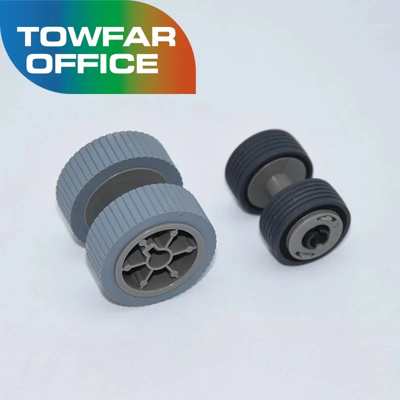 1sets PA03540-0001 PA03540-0002 Pick Brake Roller for Fujitsu fi-6130 fi-6140 fi-6230 fi-6240 Fi-6125 Fi-6225 IX500